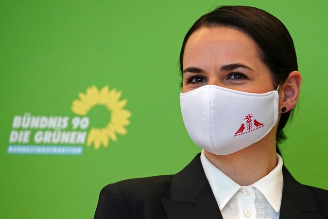 S. Cichanouskaja: baltarusių tautos tikslas vienas – nauji rinkimai