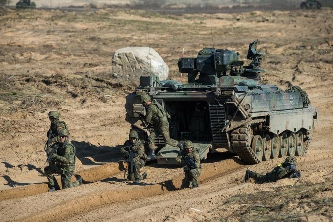 Jonavos, Elektrėnų ir Kaišiadorių apylinkėse – NATO karių pratybos