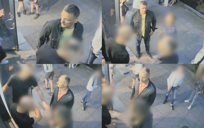 Policija prašo padėti atpažinti asmenis