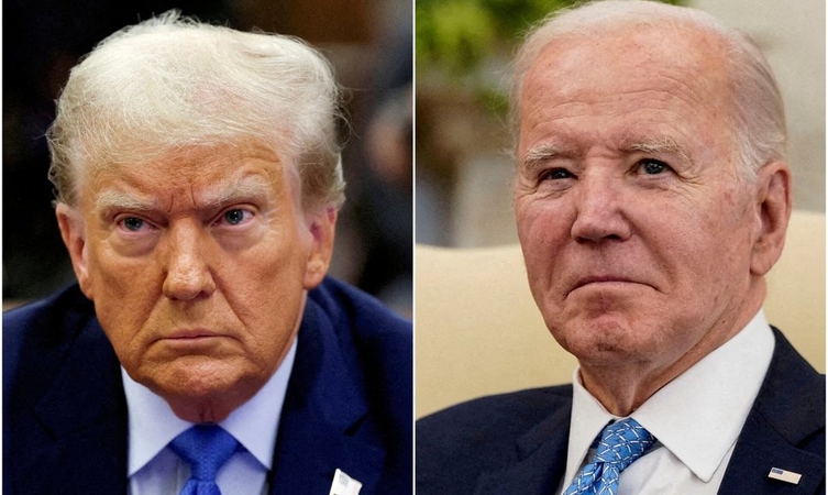 Donaldas Trumpas ir Joe Bidenas
