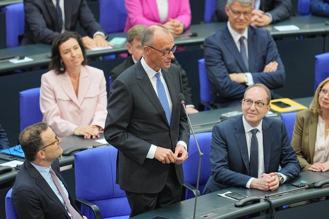Vokietijos prezidentas paskyrė Merzą kancleriu 