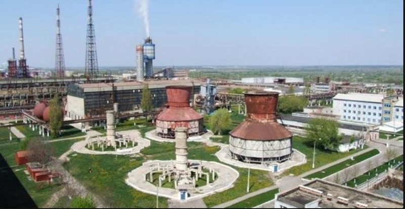 Ukrainos azoto trąšų įmonėje driokstelėjo galingas sprogimas