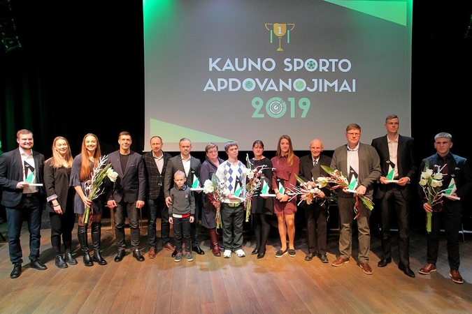 Geriausiems įteikti „Kauno sporto 2019“ apdovanojimai