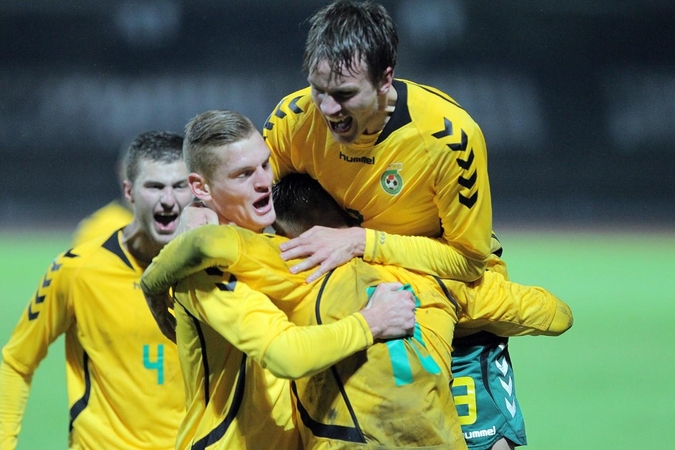 Lietuvos jaunimo futbolo rinktinė nukovė slovėnus