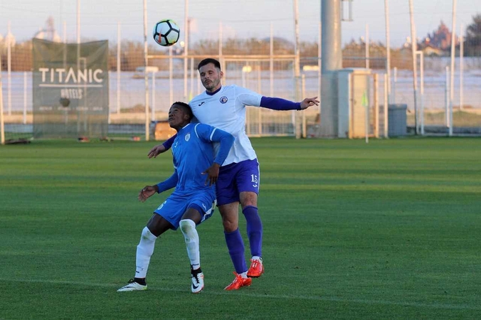 „Stumbro“ futbolininkai nusileido Bulgarijos klubui