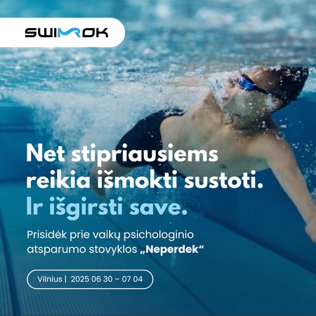 Net stipriausiems reikia išmokti sustoti: „Neperdek“ stovykla vaikų emociniam atsparumui