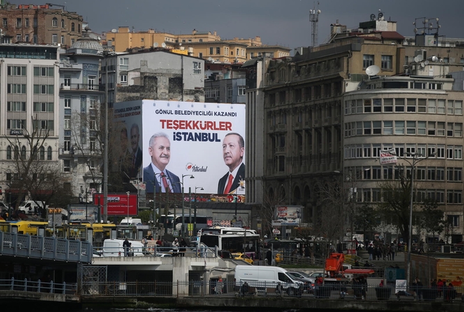 Turkija: panaikinti Stambulo mero rinkimų rezultatai