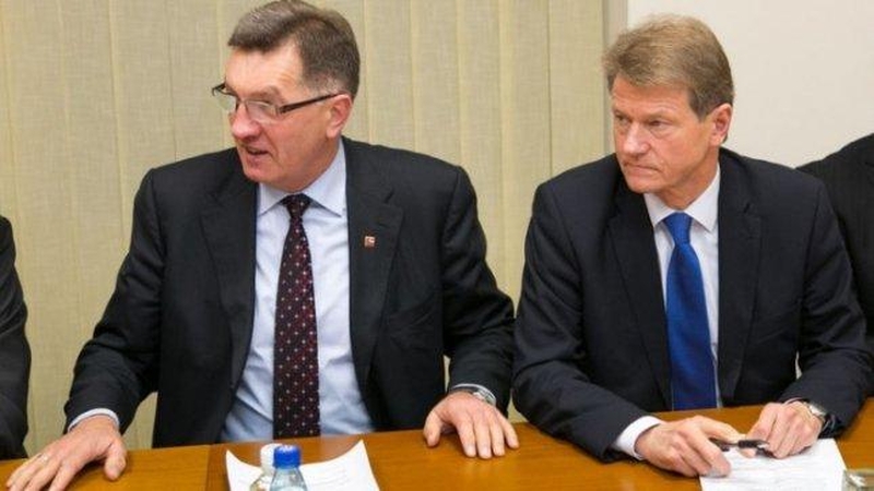 Algirdas Butkevičius ir Rolandas Paksas
