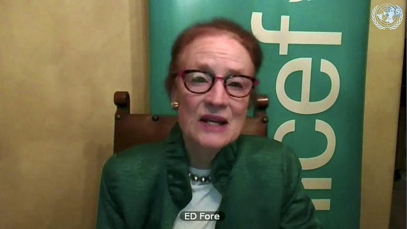  UNICEF vadovė Henrietta Fore