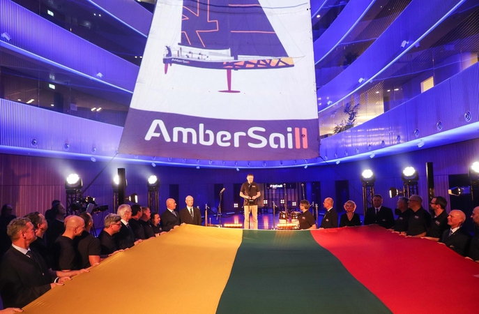 Nauja „Ambersail II“ jachta taps naująja Lietuvos vėliavneše