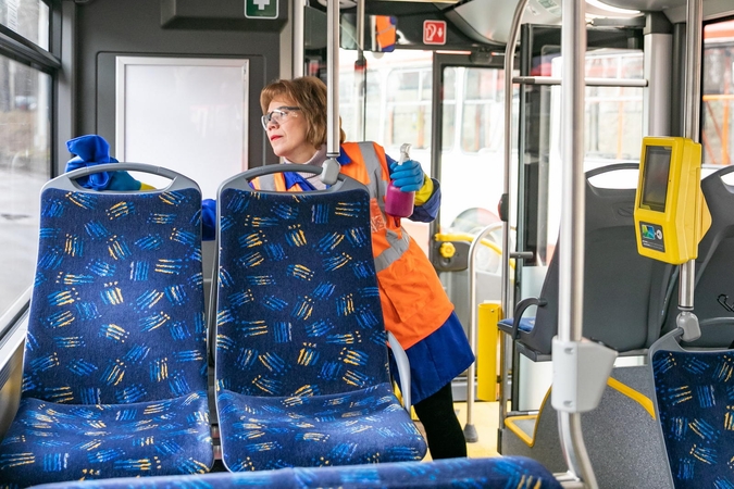 Kaip sostinės viešasis transportas reaguoja į pasirengimą koronavirusui?