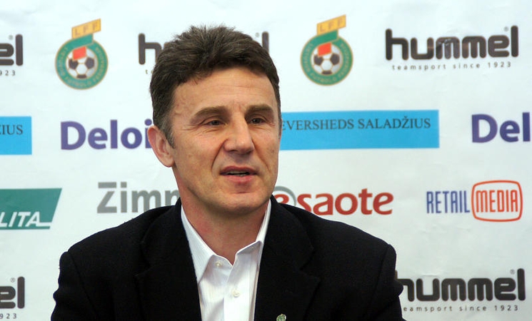 "Žalgirio" futbolininkų strategas M. Zubas įsitikinęs sėkme Poznanėje