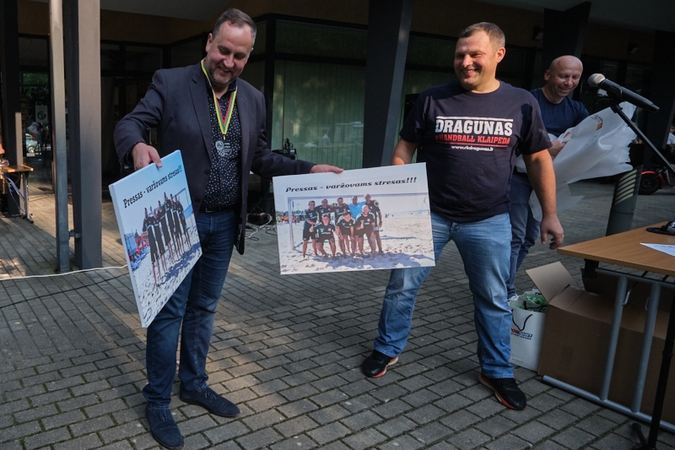 Žurnalistų turnyre pralaimėjusių nebuvo