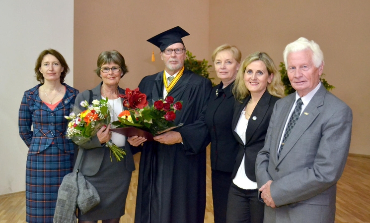 Profesoriui iš Danijos - LSU įvertinimas
