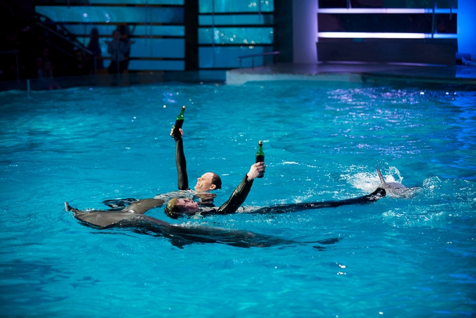 Delfinei Glorijai choreografo idėjos nepatiko