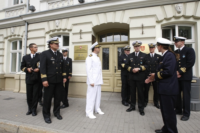 Klaipėdoje apsilankė NATO laivų vadai