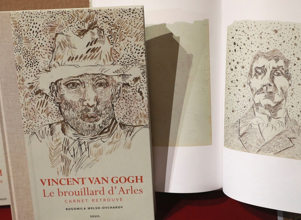 Atsiradusio eskizų albumo piešinių autorius – ne V. van Goghas