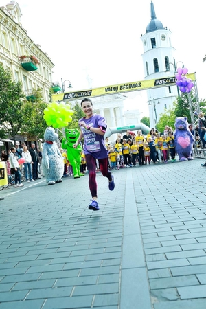 Maratono dalyvius nustebino anksčiau laiko startavusi moteris