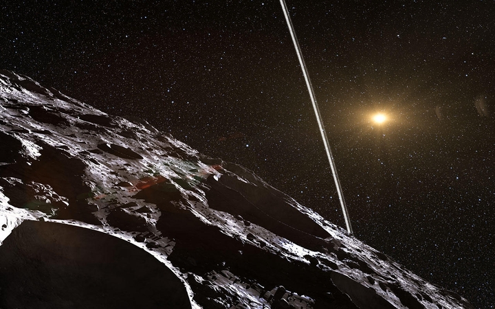 Dar viena astronominė sensacija: Saulės sistemoje atrastas žieduotasis asteroidas