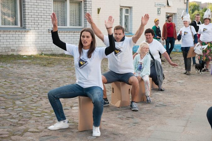 Šančiai intensyviai ruošiasi paradui „Kėdė“