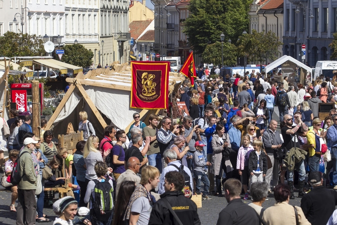 Vilniuje šurmuliuoja Šv. Baltramiejaus amatų mugė