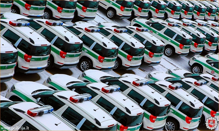 Policininkams – 60 naujų automobilių