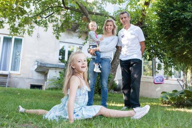 Šeimą sujungia aktyvus laisvalaikis