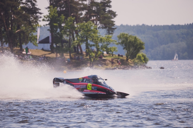 F2 vandens formulių pilotas E. Riabko: dabar paaiškės tikrieji lyderiai