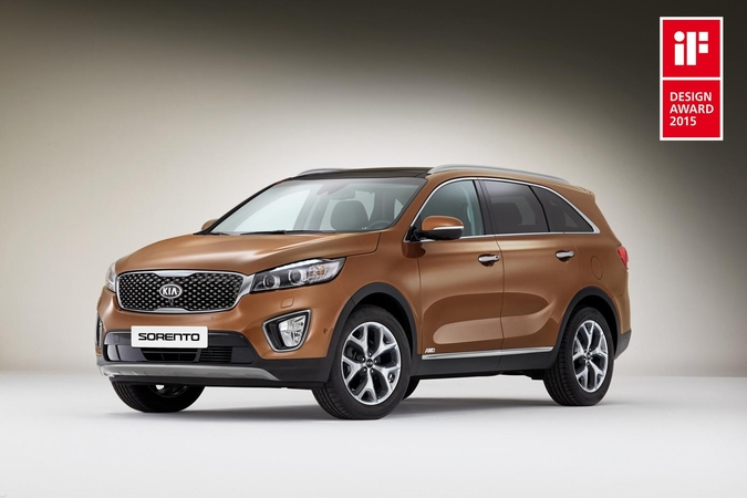 Naujajam „Kia Sorento“ – prestižinis dizaino apdovanojimas