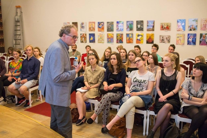 L. Donskis „Kino knygos“ mokiniams: Šekspyrą skaitys ir po 200 metų