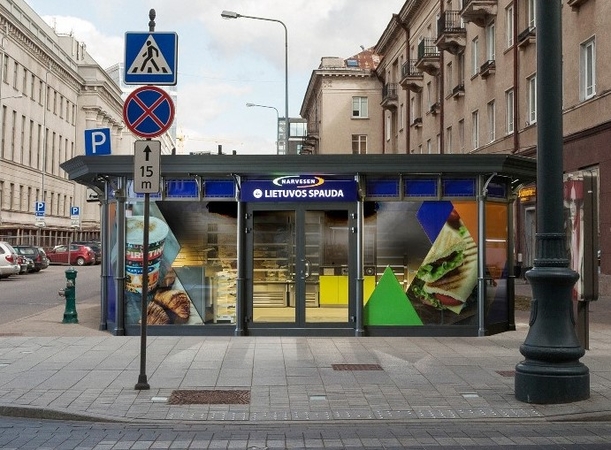 Visose „Narvesen“ parduotuvėlėse kepami prancūziški raguoliai; 