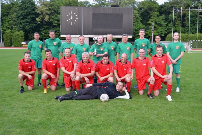 LSU rektoriaus taurę iškovojo Kauno savivaldybės futbolininkai