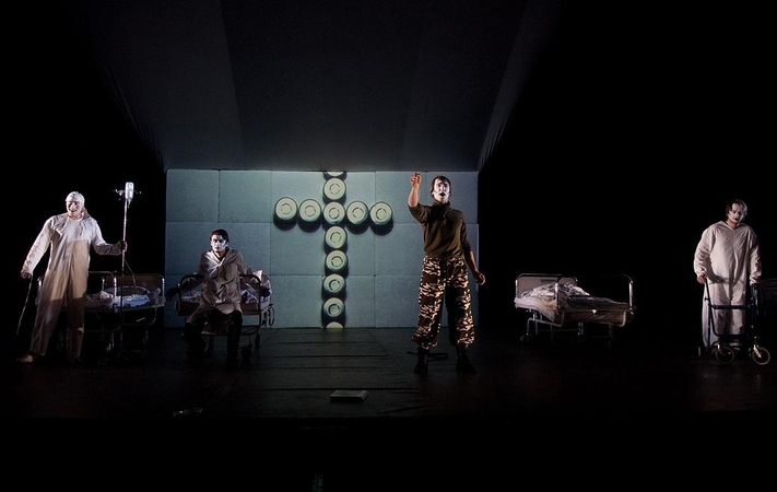 Scena iš Ch.Gounod operos „Faustas“.