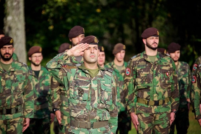 Misiją Lietuvoje baigia Portugalijos kariai