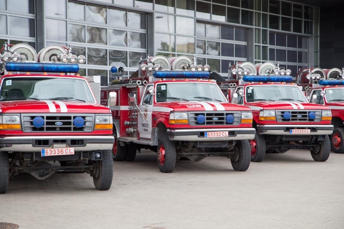 Lietuvos dovana Moldovai – 10 gaisrinių automobilių
