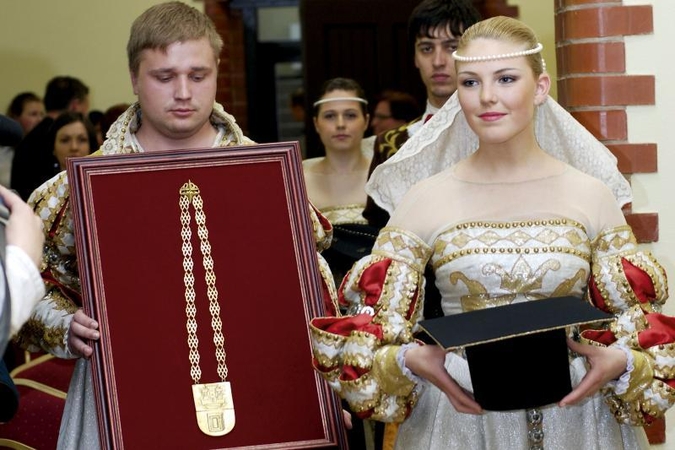 KU - iškilminga garbės daktarų vardo suteikimo ceremonija