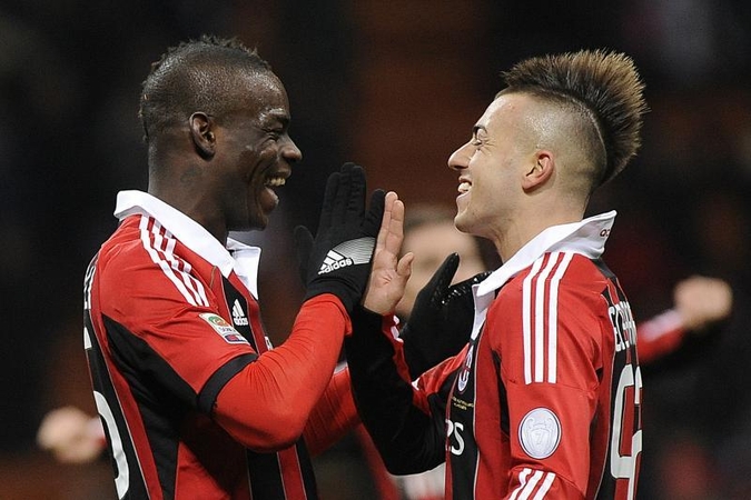 M. Balotellis prisidėjo prie „Milan“ pergalės 