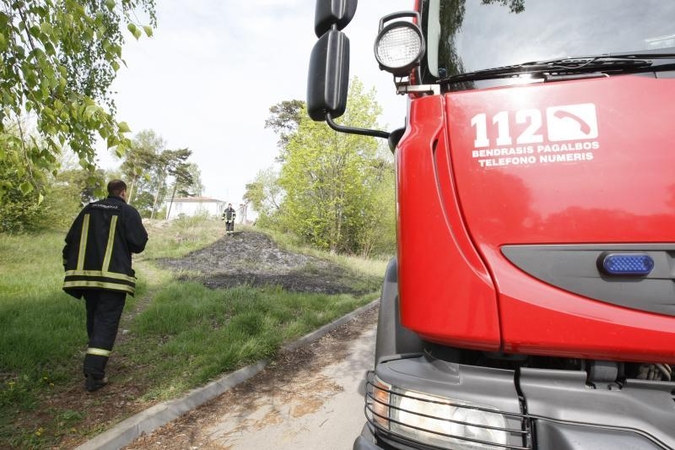 Per gaisrus savaitgalį Lietuvoje žuvo penki žmonės