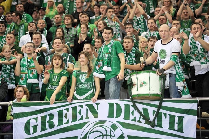 Malagos sirgaliai sužavėti atmosfera „Žalgirio“ arenoje