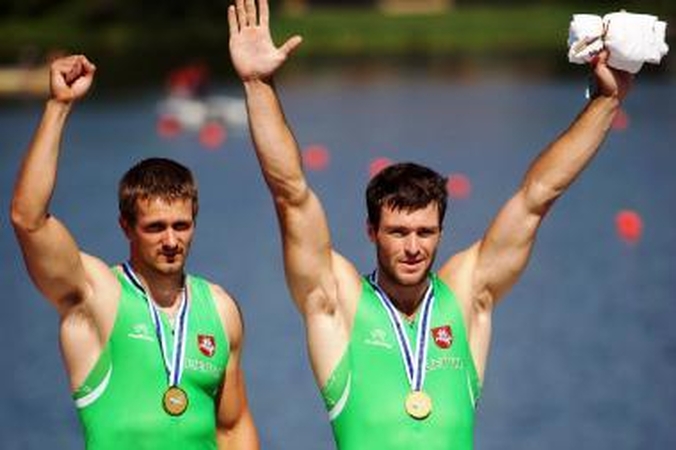 Kanojų irkluotojams – Europos čempionato auksas