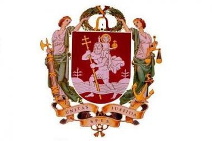 Vilniaus herbas papuoš saldainius