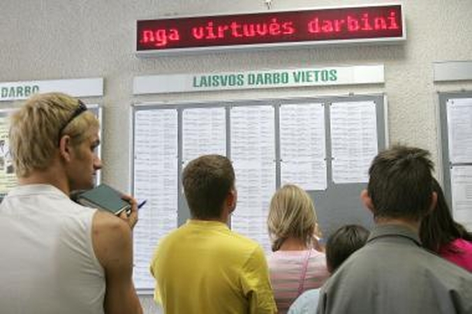 Negavusių bedarbio pašalpos - daugiau nei Utenos gyventojų