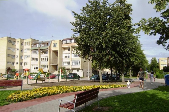Atnaujintas Palangos skveras pradžiugino ne tik vaikus