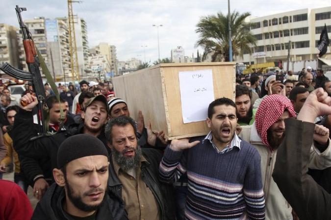 Sirija pirmąkart bombardavo palestiniečių pabėgėlių stovyklą