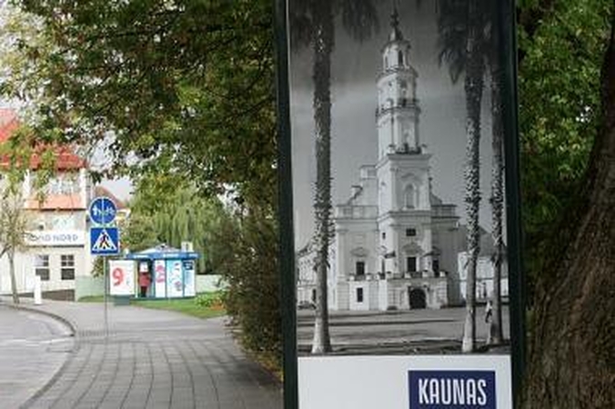 Kauno miestą didmiesčiuose reklamuoja vilniečiai