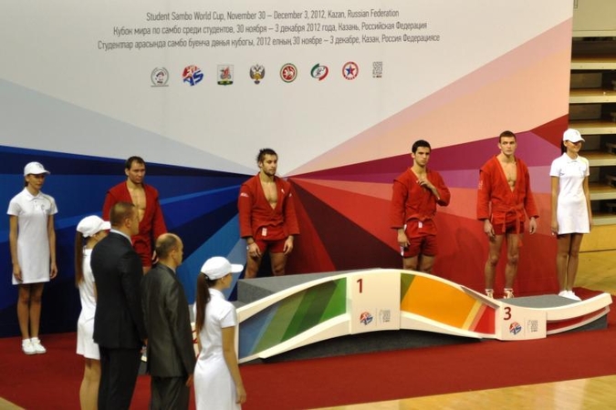 Klaipėdiečiui sambo imtynių turnyre – bronzos medalis