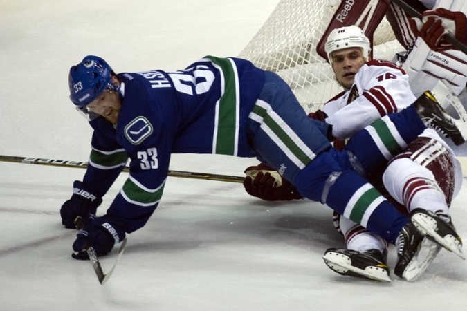 NHL lygoje dar vieną pergalę iškovojo „Canucks“ klubas