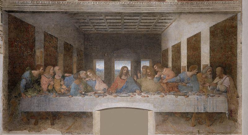 „Paskutinėje vakarienėje“ L. da Vinci dukart pavaizdavo save? 