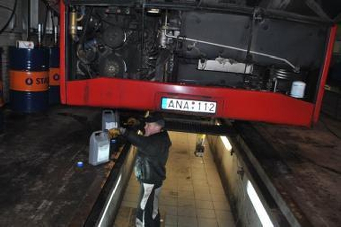 Vežėjai patalpose įdiegė modernią šildymo sistemą