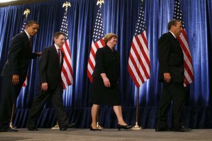 B.Obama subūrė ekonomikos gelbėtojų komandą